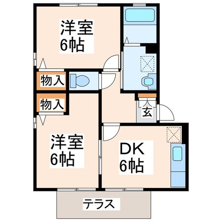 プレミール乙姫の物件間取画像